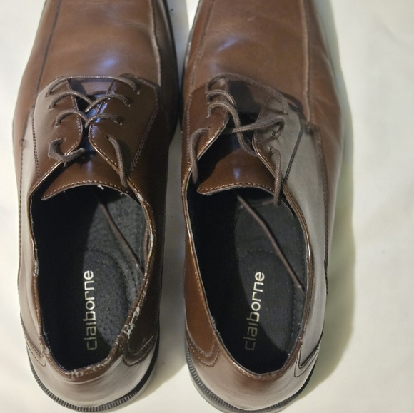 Liz Claiborne Mens Shoes Manta Style Brown Size 12 M(D) Preowned - Picture 3 of 6